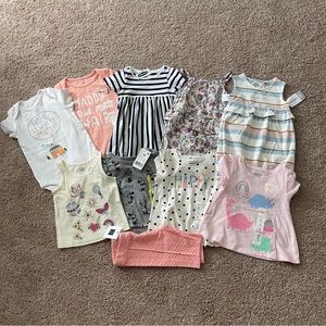 Lot of Baby Girl Clothes Spring/Summer - 12 months